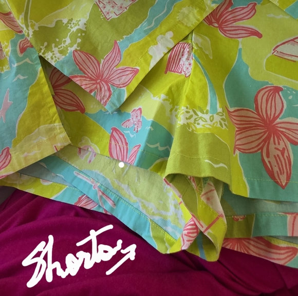 Lilly Pulitzer Sweater-jacket & Skort White Label Sz L Sweater And Sz 12 Skort. - Picture 5 of 9